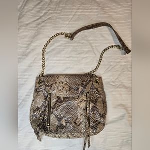 Cynthia Rowley Snakeskin Crossbody Bag